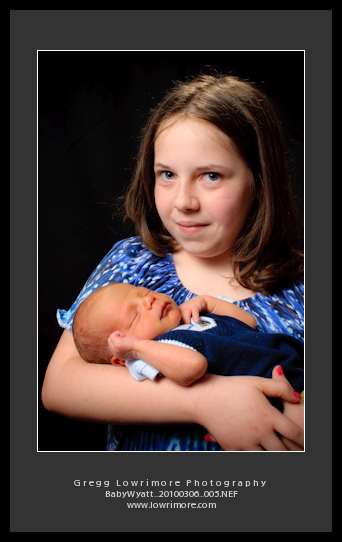 Wyatt James Sullivan with Big Sister Haley Wyatt James Sullivan with Big Sister Haley